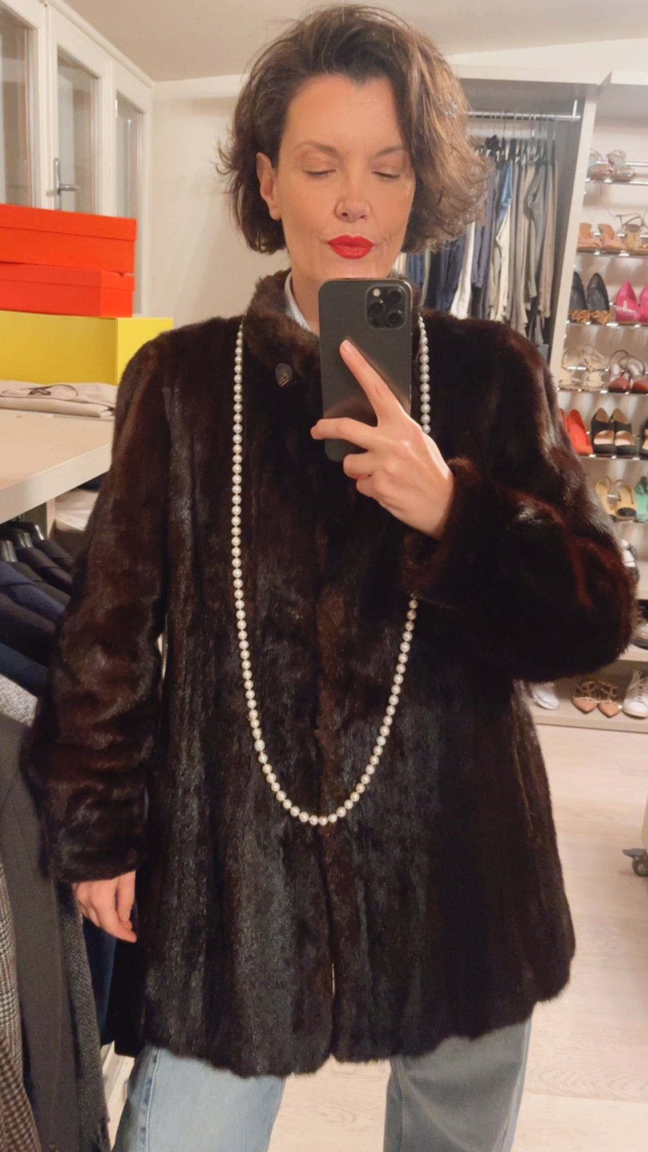 Pelliccia visone VINTAGE