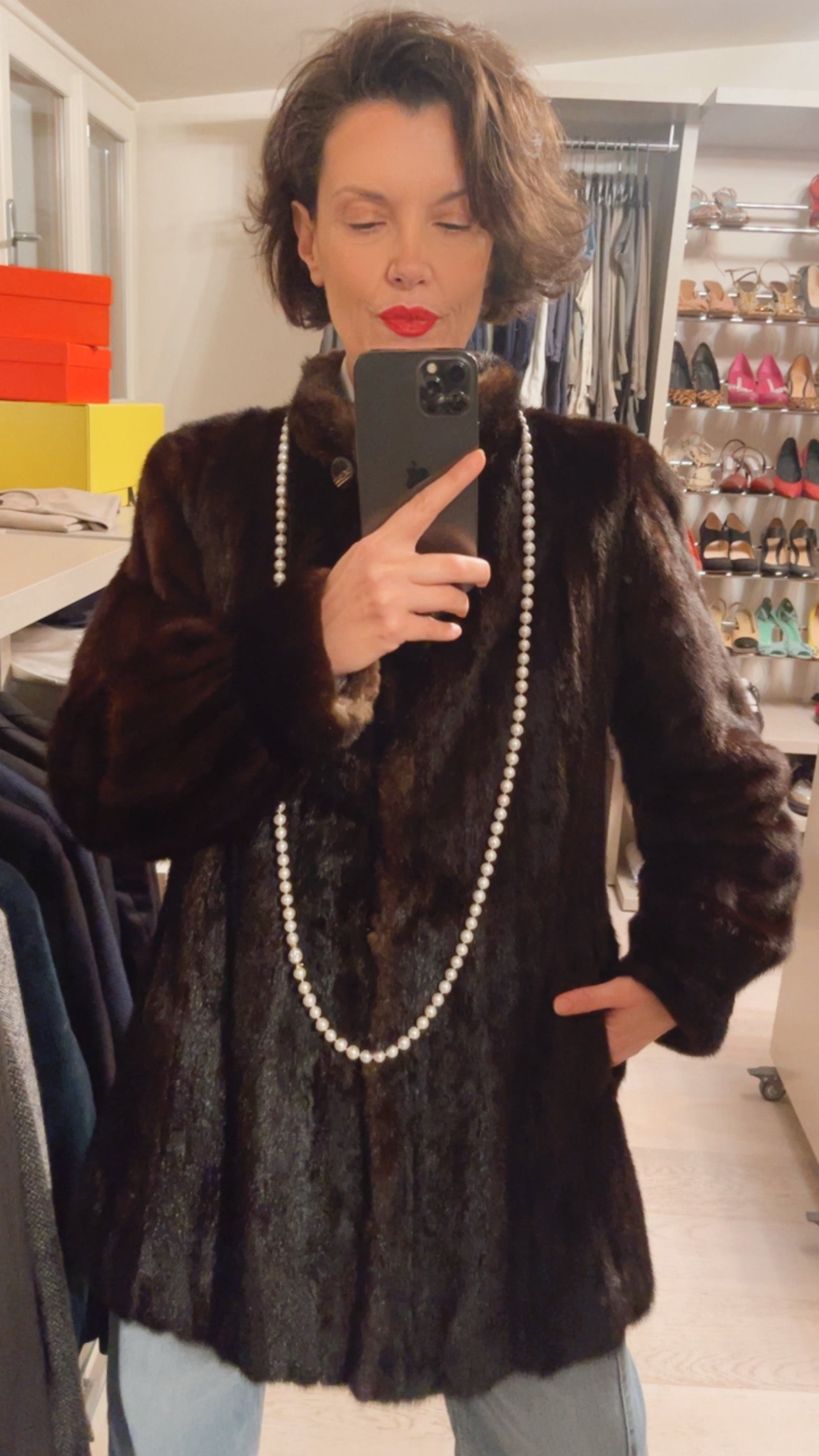 Pelliccia visone VINTAGE