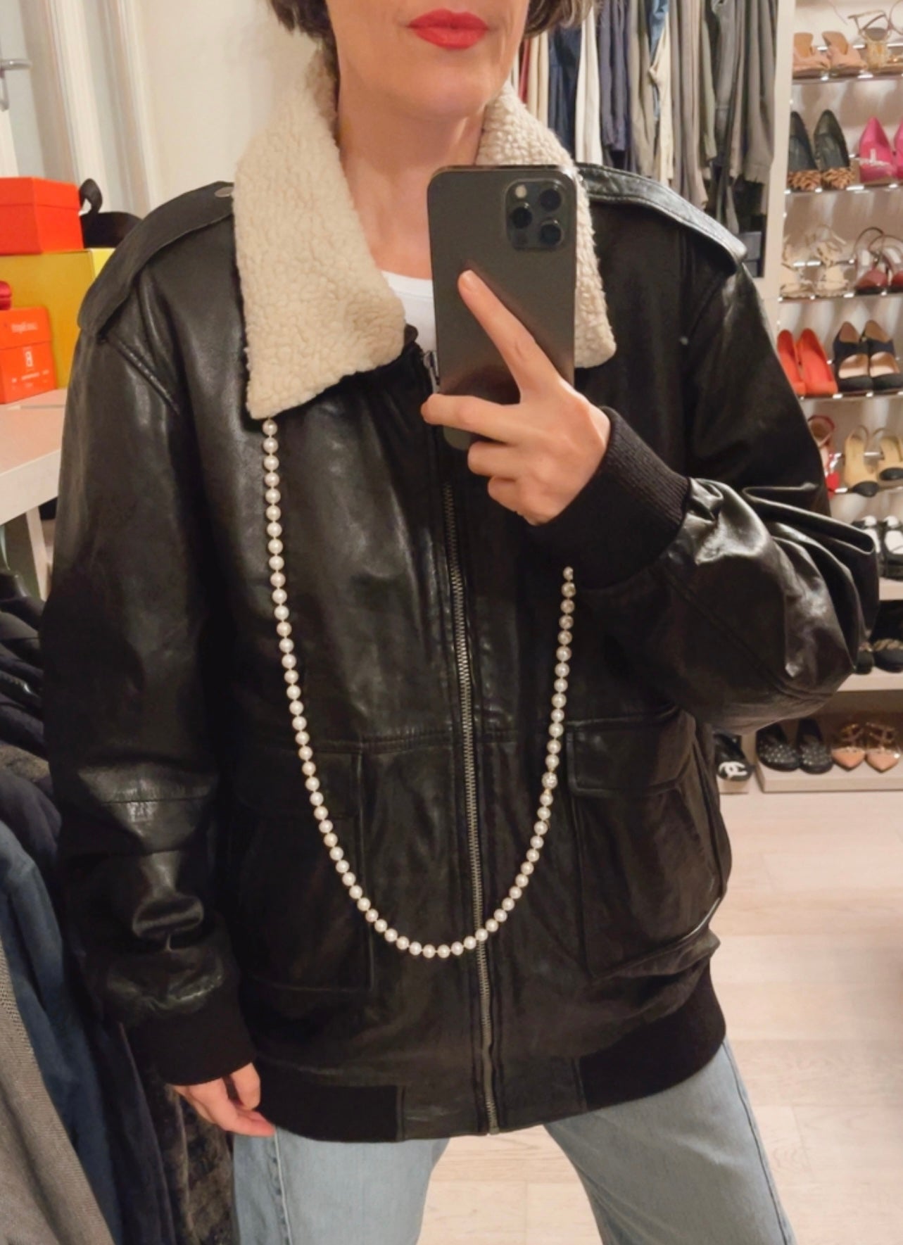 Bomber in pelle VINTAGE