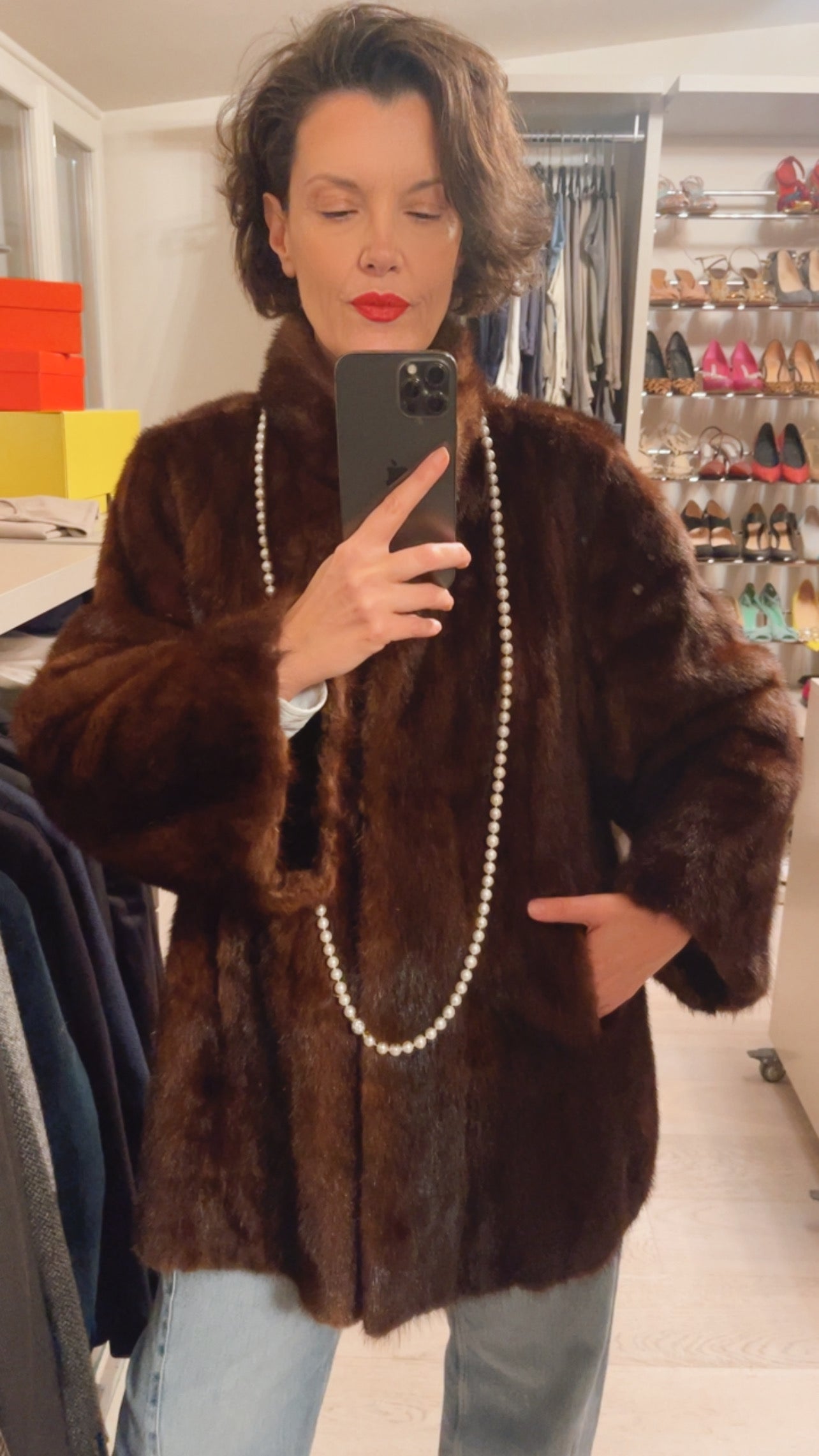 Pelliccia visone VINTAGE